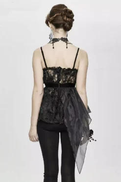 Victorian Spell Lace Top -Creepsville Horror Shop 01031497