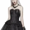 Broken Ballet Gothic Corset -Creepsville Horror Shop 05845
