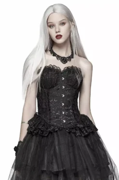 Broken Ballet Gothic Corset -Creepsville Horror Shop 05859