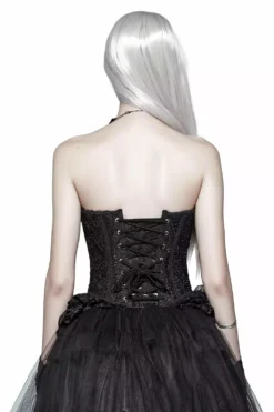 Broken Ballet Gothic Corset -Creepsville Horror Shop 05900