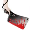 Bloody Cleaver Clutch Bag [Metallic] -Creepsville Horror Shop 125 Image1