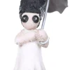 Bride Of Frankenstein W/ Umbrella Statue -Creepsville Horror Shop 12619