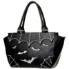 Batty Babe Handbag [BLACK/WHITE] -Creepsville Horror Shop 1409045699BBN 797 BLK WHT