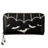 Batty Babe Wallet [BLACK/WHITE] -Creepsville Horror Shop 142262136301 06 banned 1119