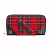 Pandora Wallet [Red Plaid] -Creepsville Horror Shop 1611676579WT41069RED1 1