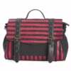 Kreepy Krueger Striped Bag [RED/BLACK] -Creepsville Horror Shop 1642509027BG34320RED2