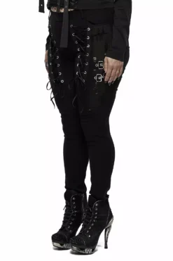 Black Blood Skinny Jeans -Creepsville Horror Shop 21940