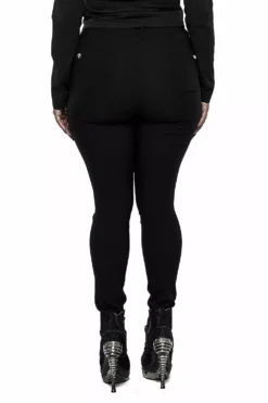 Black Blood Skinny Jeans -Creepsville Horror Shop 21942