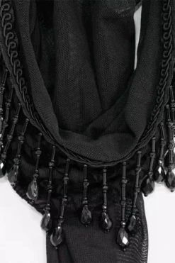 Netherworld Draped Shoulder Top 23 Netherworld Draped Shoulder Top -Creepsville Horror Shop 234rtytredffdfd