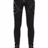 Harajuku Hell Street Punk Pants 1 Harajuku Hell Street Punk Pants -Creepsville Horror Shop 3423234copy