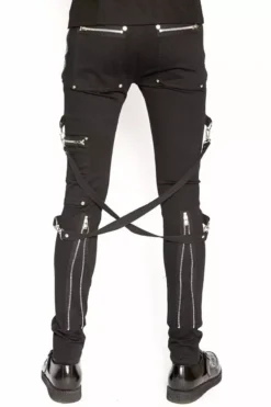Tripp Chaos Bondage Pants [Black] -Creepsville Horror Shop 5606 3 1622x 8f991559 f17e 4df8 80aa d267f94c5ea3