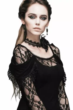 Lunar Lovegood Lace Top 11 Lunar Lovegood Lace Top -Creepsville Horror Shop 56464545