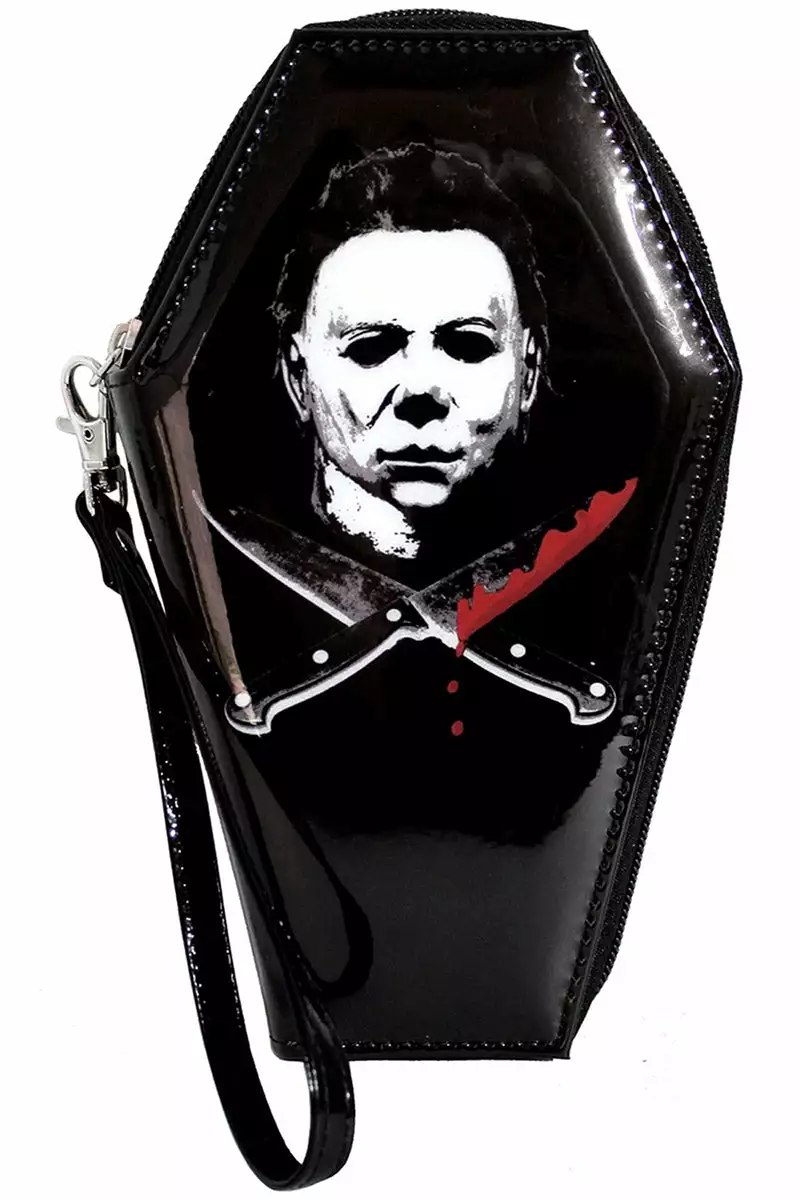 Halloween Michael Myers Glitter Coffin Wallet 4 Halloween Michael Myers Glitter Coffin Wallet - Image 2