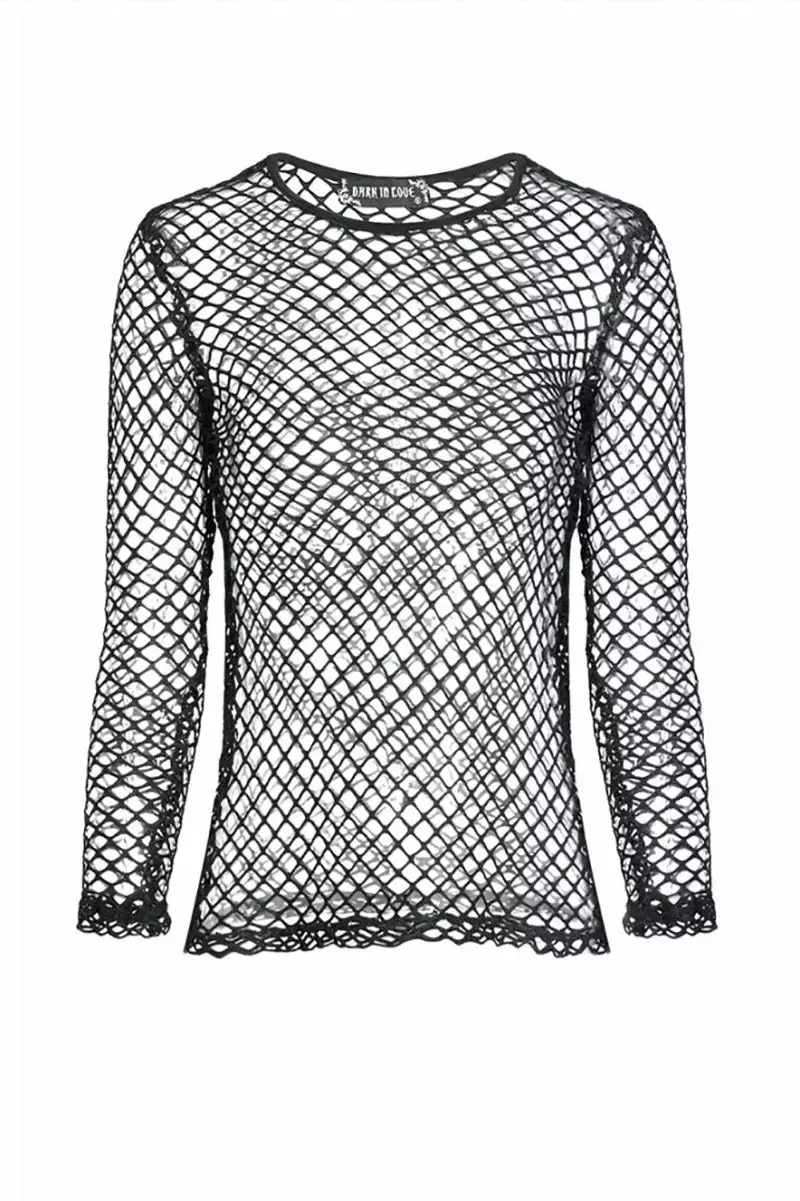 Late For My Funeral Fishnet Top 7 Late For My Funeral Fishnet Top - Image 5