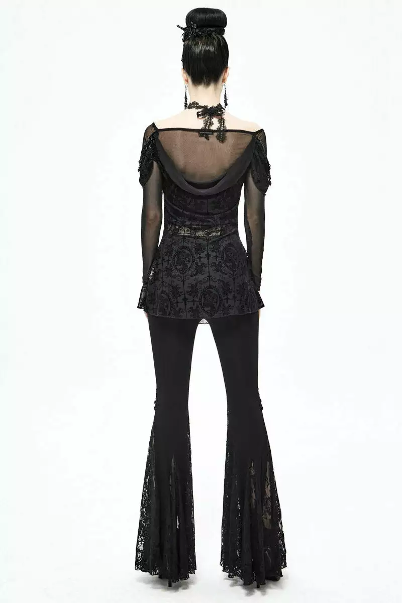 Netherworld Draped Shoulder Top 9 Netherworld Draped Shoulder Top - Image 7