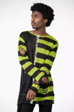 Acidic Knit Sweater [Unisex] -Creepsville Horror Shop ACIDIC KNIT SWEATER M D x1600copy