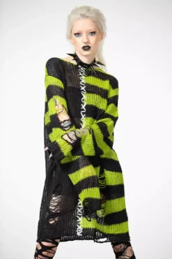 Acidic Knit Sweater [Unisex] -Creepsville Horror Shop ACIDIC KNIT SWEATER W D x1600copy