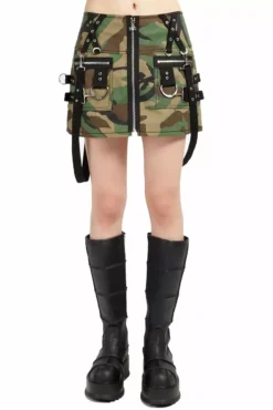 Tripp NYC Super D-Ring Skirt [Green Camo]