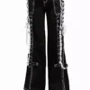 Lolita Dark Street Pants [Black/White]