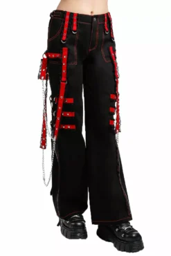 Tripp Midnight Dark Street Chain Pants [Black/Red] -Creepsville Horror Shop AF4423 BLKRED Sold 1000x 59726df1 4174 4dcf a144 15029c900fcc