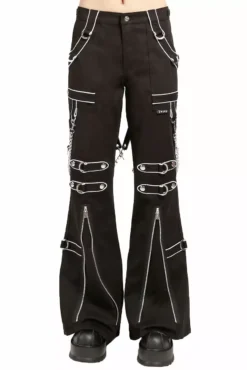 Tripp NYC Black Parade Pants [Black/White]