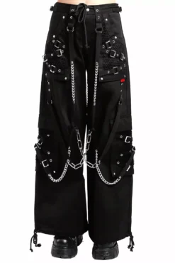 Tripp Ultra Dark Street Pants -Creepsville Horror Shop AF7048 BLK F