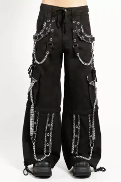 Tripp NYC Peep Dark Street Pants [BLACK/WHITE] -Creepsville Horror Shop AF7123 BLKWHT F 1000x 92386e94 b538 4fe0 a6e9 d0f67c04429e