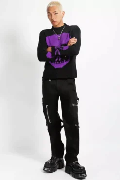 Tripp NYC Skate Punk Bondage Pants Black -Creepsville Horror Shop AF7127M BLK FULL 1000x af6caf6f 099f 4808 bcad 9520f1c7f25f