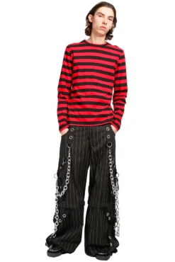 Tripp NYC Power Chain Pants [PINSTRIPE] -Creepsville Horror Shop AF7242MP BLKWHTGODFATHER FULL 1000x cf108e2d caf0 43b4 979c f98f118503bf