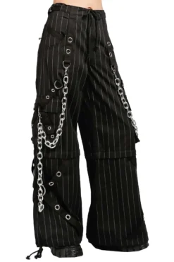 Tripp NYC Power Chain Pants [PINSTRIPE] -Creepsville Horror Shop AF7242MP BLKWHT G S 1000x e142f338 1a1d 4889 8bcc f997619e3b11