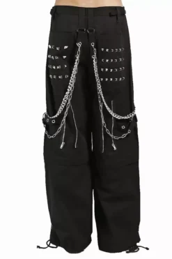 Tripp Monster Stud Pants 13 Tripp Monster Stud Pants -Creepsville Horror Shop AF7659M BLK B