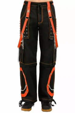 Tripp Step Chain Pants [Black/Orange]