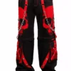 Tripp NYC Scare Pants [Black/Red] -Creepsville Horror Shop AF7726M BLKRED F 1000x 47ec37eb 46cc 472b 862f ccd9277239c6