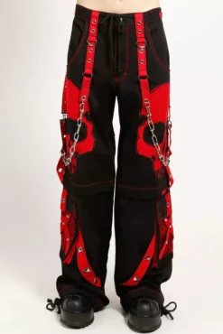 Tripp NYC Scare Pants [Black/Red] -Creepsville Horror Shop AF7726 BLKRED F 1000x 7e0bfe66 cf9e 45fd 920f a7cf972ed524