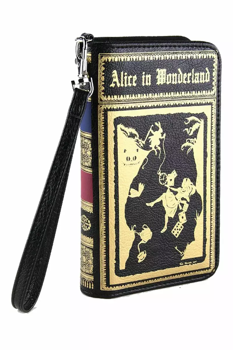 Alice In Wonderland Book Wallet 4 Alice In Wonderland Book Wallet - Image 2