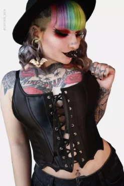 Bat Wing Corset Top