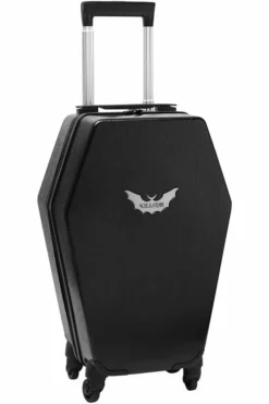 Casket Carry Case Coffin Luggage [Black]