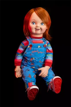 TRICK OR TREAT STUDIOS Good Guy Plush Chucky Doll -Creepsville Horror Shop Chucky Horror Doll Gift