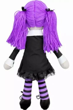 Spiral Viola The Goth Rag Doll Plush -Creepsville Horror Shop D099A855 2