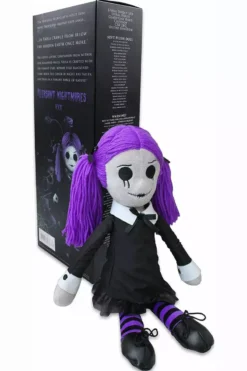 Spiral Viola The Goth Rag Doll Plush -Creepsville Horror Shop D099A855 4