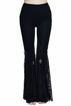 Vampiren Gothic Bell Bottoms 14 Vampiren Gothic Bell Bottoms -Creepsville Horror Shop DEVFA0096copy