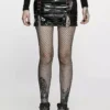 Hot Blood Vinyl Mini Skirt -Creepsville Horror Shop DQ578BQF 08