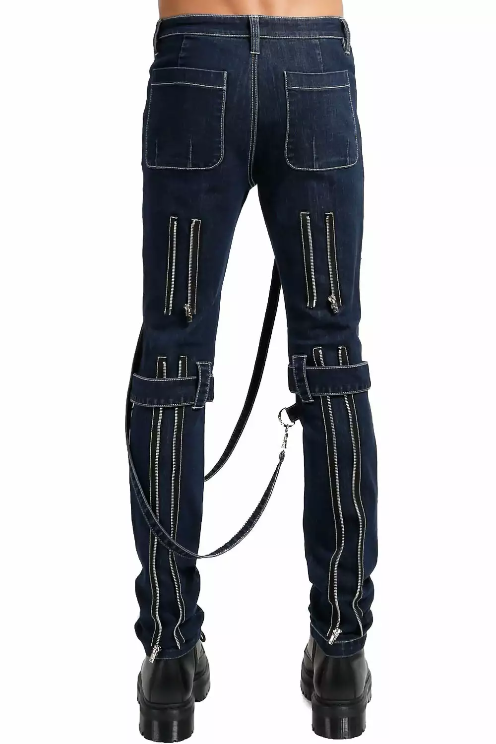 Tripp NYC Denim Bondage Pants 5 Tripp NYC Denim Bondage Pants - Image 3