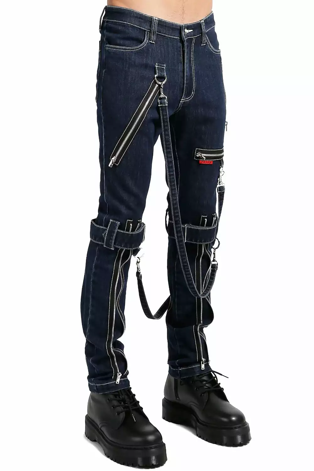 Tripp NYC Denim Bondage Pants 4 Tripp NYC Denim Bondage Pants - Image 2