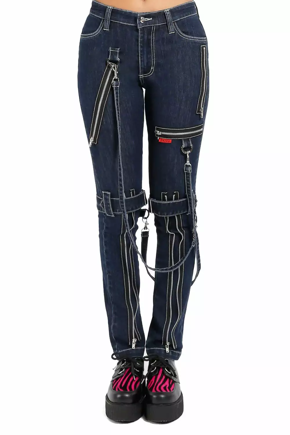 Tripp NYC Denim Bondage Pants 7 Tripp NYC Denim Bondage Pants - Image 5