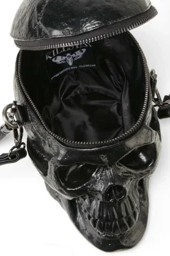 Grave Digger Skull Handbag [B] -Creepsville Horror Shop GRAVEDIGGER BAG F x1600 23dbfffe e37b 4e16 aca3 49f01ce218e7