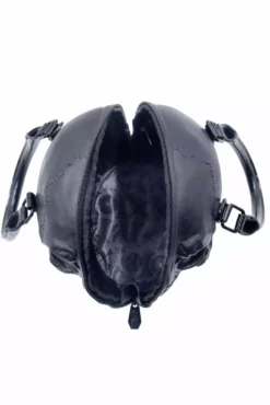 Skull Collection Handbag [BLACK] -Creepsville Horror Shop Gothic Purse Skull 3D