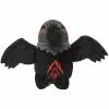 Hellion Raven Plush -Creepsville Horror Shop Gothic Raven Toy