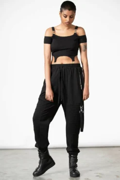 Creepsville Horror Shop -Creepsville Horror Shop HURRICANE CROP TOP W C x1600 21803020 f532 45e8 89f7 0045003d35e9