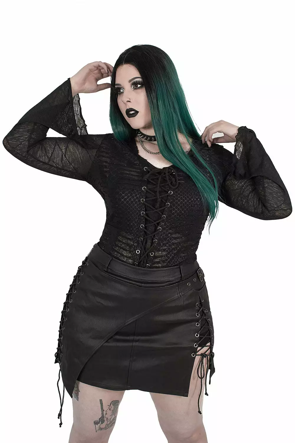 Snake Summoner Hooded Top 6 Snake Summoner Hooded Top - Image 4